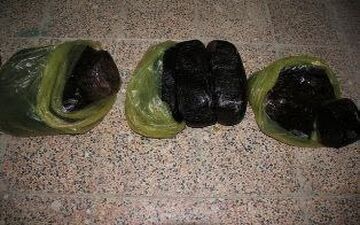 توقیف محموله تریاک در بار خیار 
