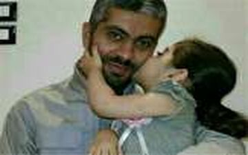 آخرین بوسه‌های شهید مدافع حرم بر صورت دختر سه ساله‌اش