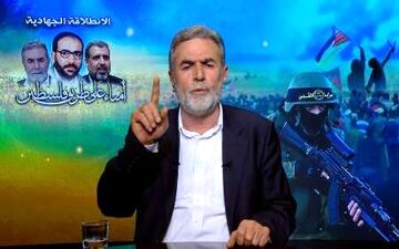 دبیرکل جهاد اسلامی: امید به آمریکا، وابستگی به شیطان است