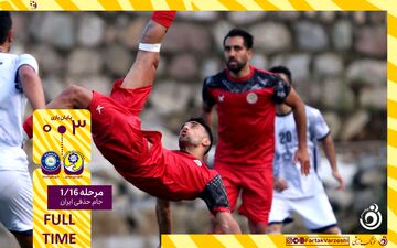 خلاصه بازی شهرداری نوشهر 3 - شهرداری آستارا 0 + ویدئو