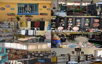 تقدیر معاونت صنایع دستی استان کرمانشاه از مددجویان بهزیستی در کارگاه  "ویرا"
