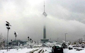آغاز بارش برف و باران از فردا شب در تهران | تهرانی‌ها منتظر یخبندان باشند؟