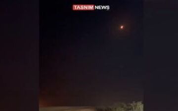 آتش‌سوزی گسترده در نقب اسرائیل به دنبال اصابت موشک‌های ایران 