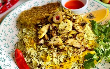 غذای دریایی | دستور پخت دو پیاز ماهی