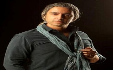  مازیار فلاحی و دخترش/ عکس