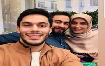 عروس سفیر در کنار همسرش+عکس 