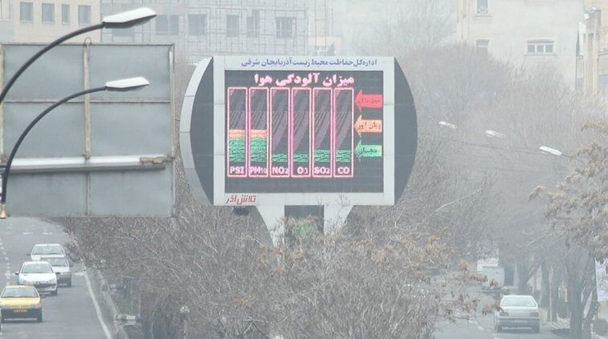 آلودگی هوا وضعیت تهران را به مرز قرمز رساند
