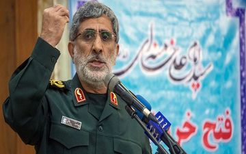 سردار قاآنی: می دانیم با آمریکا که چیزی جز زبان زور نمی فهمد چگونه باید صحبت کنیم