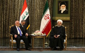  روحانی: ایران همواره درکنار دولت و ملت این کشور خواهد بود/ تهران با همه توان آماده مشارکت در روند بازسازی و توسعه عراق است
