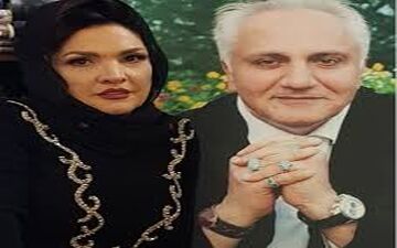  پوشش همسر مرحوم علی معلم با حس و حال جشن حافظ
