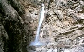 آبشار دروا در بیدشهر به جریان افتاد+فیلم 