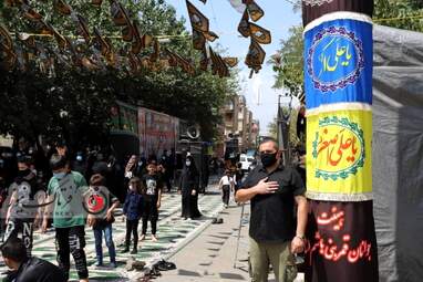 هیئت جوانان قمر بنی هاشم کیانشهر - عاشورا- عزاداری