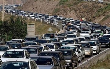 هشدار به مسافران شمال؛ ترافیک در این مسیرها نیمه‌سنگین شد