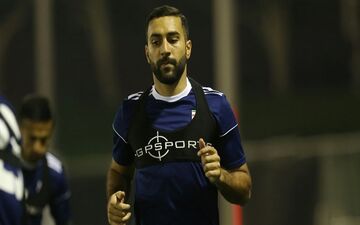 قدوس به تمرینات آمیان برگشت+عکس