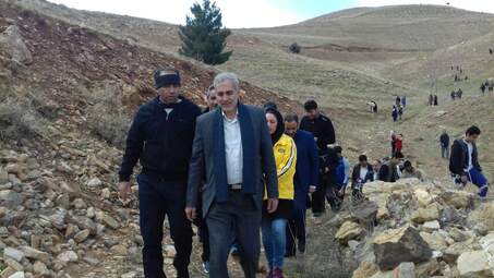همایش دوچرخه‌سواری و کاشت درخت در ارتفاعات کرمانشاه 