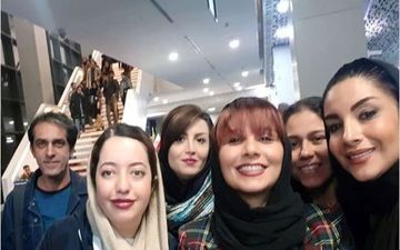 عکس دسته جمعی بازیگران زن در پردیس سینمایی چارسو (عکس)