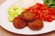 طرز تهیه فلافل مرغ پیتزایی !