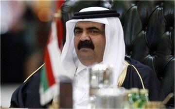  امیر قطر وارد تهران شد 