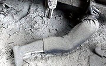 کشف بقایایی از پیکر جانباختگان حادثه پلاسکو/عکس 