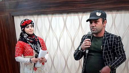 هنرنمایی هنرمندان در راستای برنامه یکم نوروز «سین هشتم سلامتی»هتل پارسیان کرمانشاه 