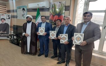 تجلیل از جانبازان مجموعه فرمانداری چرداول