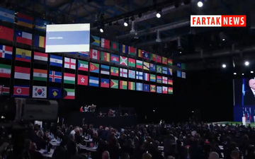 لحظه انتخاب میزبان جام جهانی 2026 + فیلم