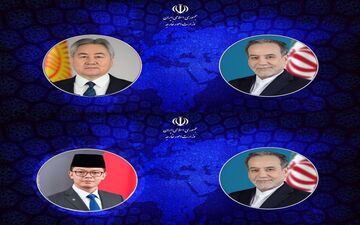 وزرای خارجه اندونزی و قرقیزستان به عراقچی تبریک گفتند