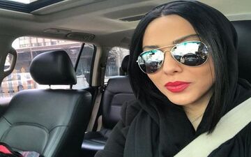 سلفی توماشینی لیلا اوتادی، با پوشش و ظاهری متفاوت (عکس)