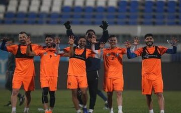 حرکت جالب بازیکنان استقلال به تقلید از دیاباته