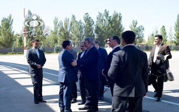 وزیر کشور وارد بیشکک قرقیزستان شد 
