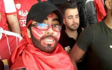 دختر ریشوی پرسپولیسی جهانی شد! +عکس