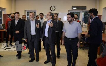 اختصاصی /گزارش تصویری بازدید معاون اجرایی رئیس جمهور از کارخانه اسیدسیتریک کرمانشاه