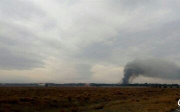  سقوط هواپیمای باری قرقیزستانی حوالی فرودگاه فتح