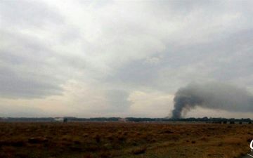  سقوط هواپیمای باری قرقیزستانی حوالی فرودگاه فتح