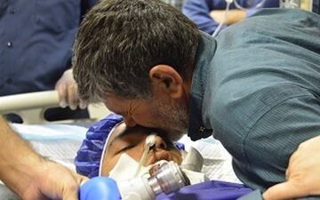 اهدای اعضای بدن یک سرباز ناجا به ۳ بیمار پس از مرگ مغزی + فیلم 