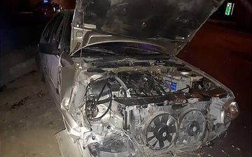 تصادف شدید پراید و پژو در بزرگراه فتح
