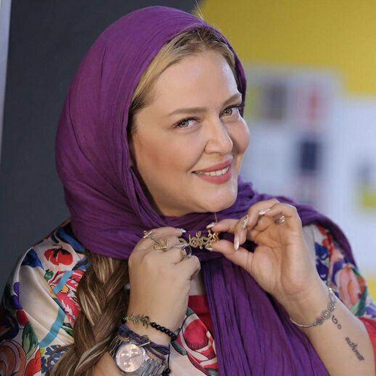 بهاره رهنما بدون حاجی در یک جمع عجیب+ عکس 