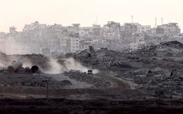 شهر غزه منطقه جنگی خطرناک اعلام شد