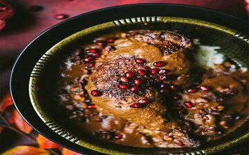 خوررش انار مسما گیلانی با رب انار رو این طوری درست کن / فوق العاده خوشمزه است!