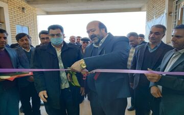  دبستان ۶ کلاسه آسمان آباد افتتاح شد