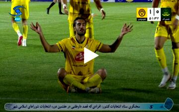 گل اول فجرسپاسی به شمس آذر + ویدئو