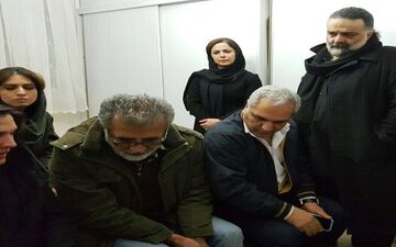 مهران مدیری در خانه علی معلم +عکس