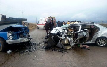 حادثه رانندگی در شوشتر پنج مصدوم برجا گذاشت