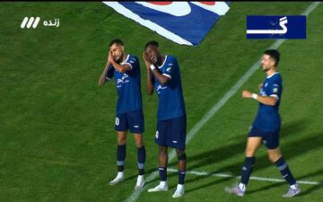گل اول گل‌گهر به پرسپولیس توسط تیکدری + ویدئو