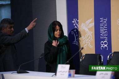 نشست خبری فیلم "دو زیست" با حضور پرسپولیسی معروف