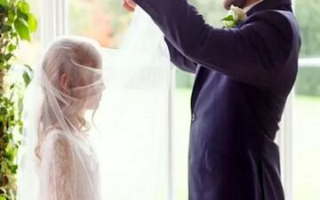 ازدواج دختر 4 ساله فارسی زبان با پسر 12 ساله! + ویدئو تلخ