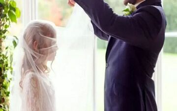 ازدواج دختر 4 ساله فارسی زبان با پسر 12 ساله! + ویدئو تلخ
