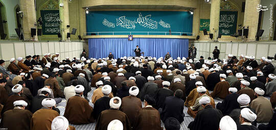 جلسه درس خارج فقه امروز رهبرانقلاب + تصاویر