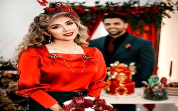 مدل‌های جدید و خاص لباس شب یلدا برای تازه عروس‌ها

