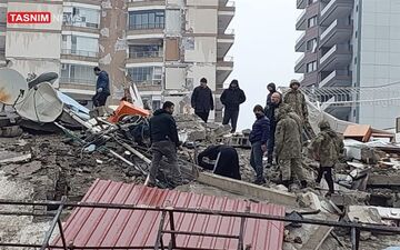شمار جانباختگان افغانستانی درزلزله ترکیه به ۲۰۰ نفر رسید 